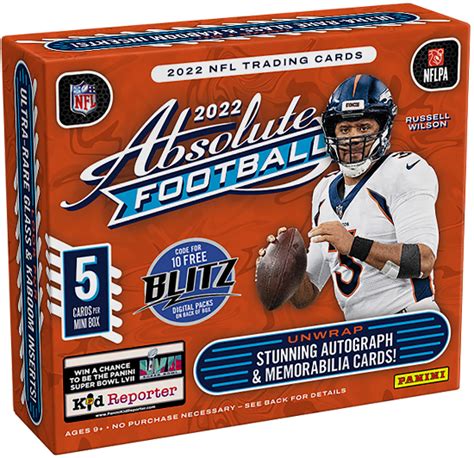 Here are the top deals on hobby boxes currently listed on eBay. . 2022 nfl absolute checklist